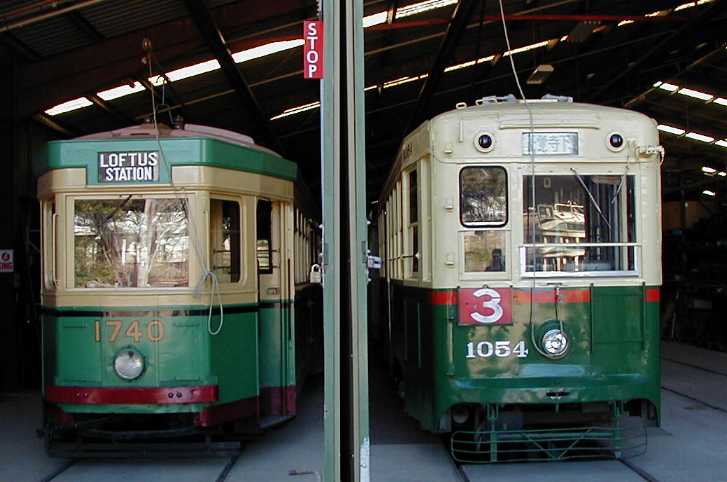 Sydney Clyde Engineering tram 1740 & Negasaki 1054